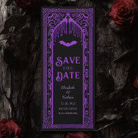 Catedral de Vampiro Gótico Salvar a Data