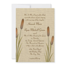 Cattails Rustic Lake Wedding
