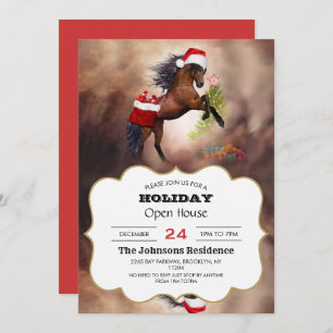 Convite Cavalo de Natal