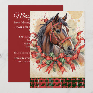 Convite Cavalo de Natal