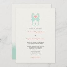 Cavalos-Marinhos Beijando Corações Praia de Verão 