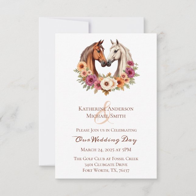 Convite Cavalos Ocidentais do País (Frente)