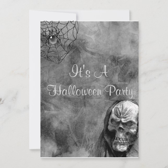 Convite Caveira (Frente)