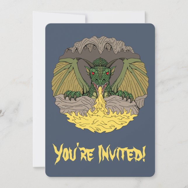 Convite Cavern Dragon 2016 (Frente)