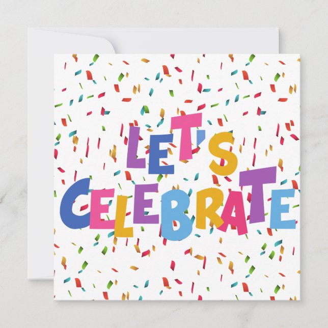 Convite Celebração (Frente)