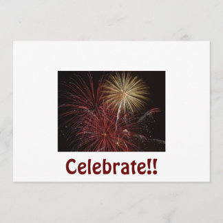 Convite celebração