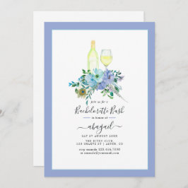 Convite Celebração da Bachelorette Boho Wine Encantadora