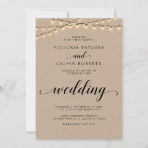 Convite Celebração da Cerimônia de Casamento da Igreja,