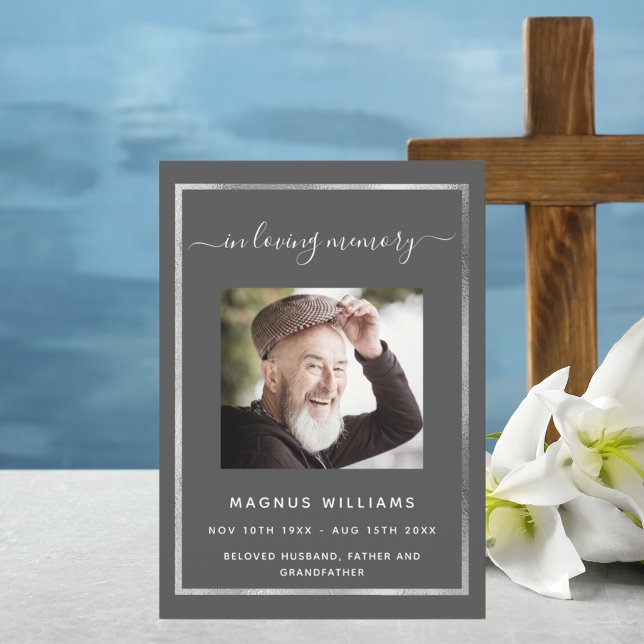 Convite Celebração da cinza funerária da vida (Criador carregado)