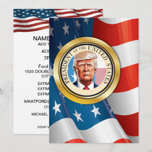 Convite Celebração da Eleição Presidencial