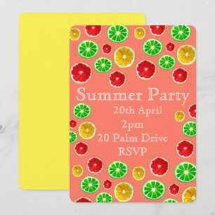 Convite Celebração da festa do piquenique na fruta de Ve