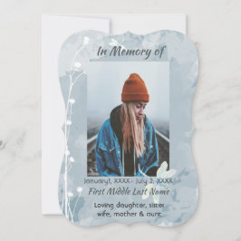 Convite Celebração da Flor Branca do Serviço de Vida