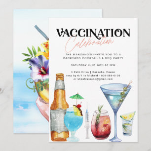 Convite Celebração da Vacinação Fomos Vacinados