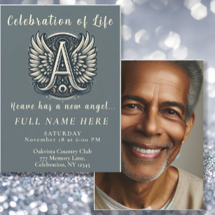 Convite Celebração da Vida - Memorial Fotográfico