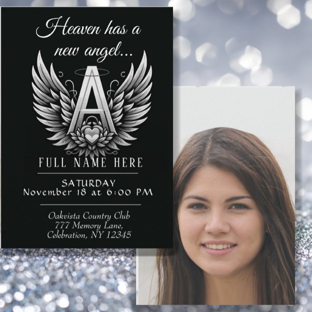 Convite Celebração da Vida - Memorial Fotográfico (Criador carregado)