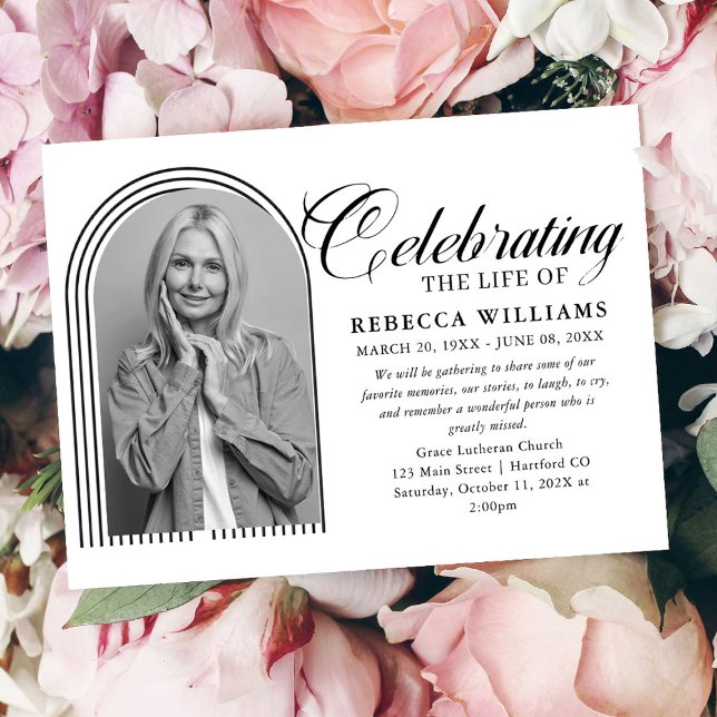 Convite Celebração da Vida pela Caligrafia Mínima Vinculad (Criador carregado)