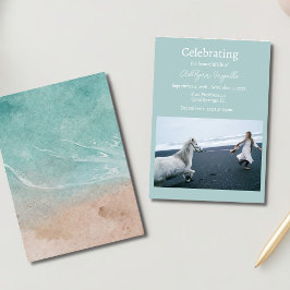 Convite Celebração da Vida pelo Funeral Ocean Beach