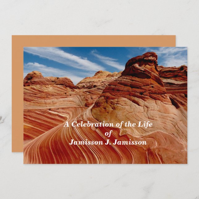 Convite Celebração das ondas do tempo de lançamento da vid (Frente/Verso)