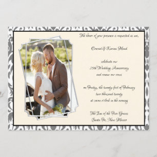 Convite Celebração de 25º Aniversário de Prata
