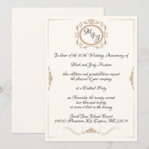 Convite Celebração de 50 anos do Monograma