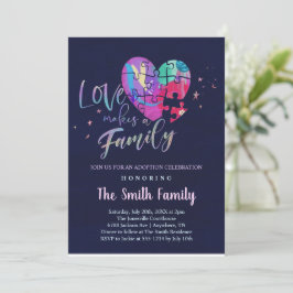 Convite Celebração de Adoção/Convite para Chá