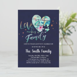 Convite Celebração de Adoção/Convite para Chá