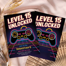 Celebração de Adolescente Gamer Definitivo
