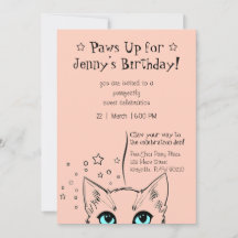 Celebração de Aniversário com Tema de Gato Chic