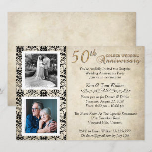 Convite Celebração de Aniversário de 50 anos