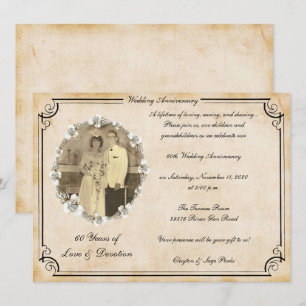 Convite Celebração de Aniversário de 60 anos