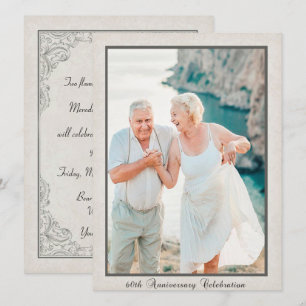 Convite Celebração de Aniversário de 60 anos