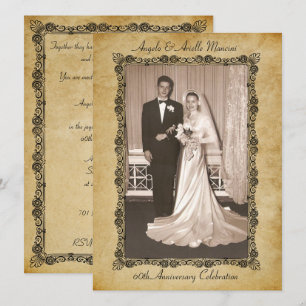 Convite Celebração de Aniversário de 60 anos