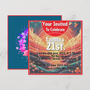 Convite Celebração de Aniversário do Sunrise 211