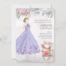 Convite Celebração de Chá Nupcial