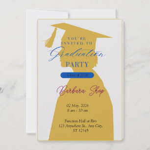 Convite Celebração de Diploma – Design de Festa Personaliz