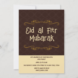 Convite Celebração de Eid al Fitr