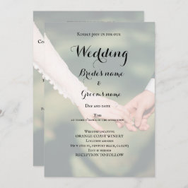 Convite Celebração de festa noiva