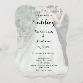 Convite Celebração de festa noiva