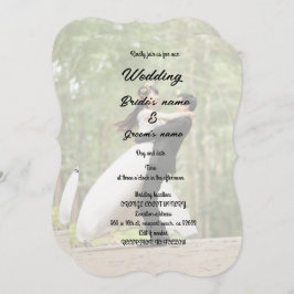 Convite Celebração de festa noiva