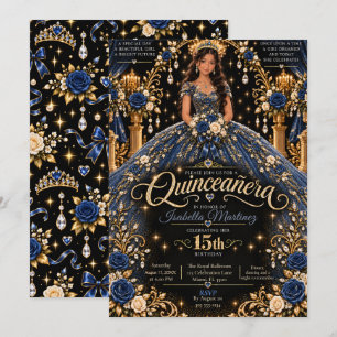 Convite Celebração de Quinceañera da Marinha Real