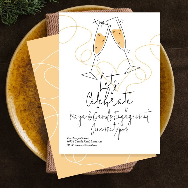 Convite Celebração de rabisco (Criador carregado)