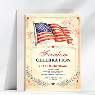 Convite Celebração do 250º Aniversário da Liberdade da Amé