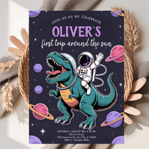 Convite Celebração do Blast Dinossauro Galáctico