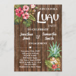 Convite Celebração do casamento de Luau festa de noivado<br><div class="desc">Adicione seu próprio texto ao modelo. Para mais personalização (cor da fonte,  estilo da fonte,  adicionar foto,  mover elementos),  clique em personalizar,  role para baixo e clique no link "clique para personalizar ainda mais":</div>