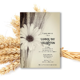 Convite Celebração do Dia de Lammas com Trigo Seco e Marga