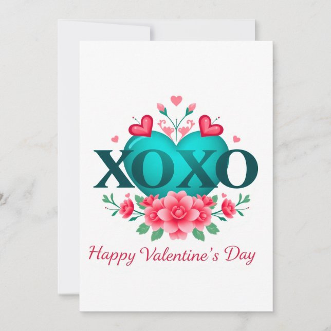 Convite Celebração do dia de os namorados do Amor (Frente)