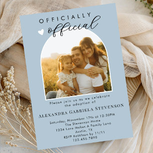 Convite Celebração do Dia Oficial de Adoção Boho Dusty