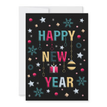 celebração do feliz ano novo