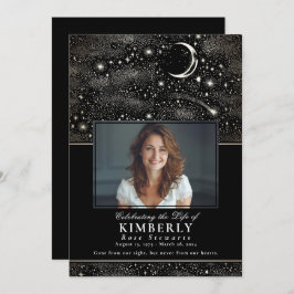 Convite Celebração do Funeral da Vida em Estrela Falsa