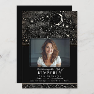 Convite Celebração do Funeral da Vida em Estrela Falsa